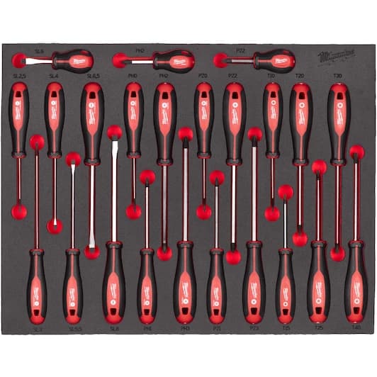 Trilobe Screwdriver Foam Insert